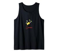 Limone Zitronen Design, Illustration Sommer Obst Motiv Tank Top
