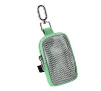 Limtula Aufbewahrungstasche für Story Karten, Green | Mesh Fenster Organizer, Reißverschluss, aufsteckbarer Reise Tragehalter für den täglichen Gebrauch