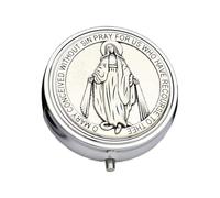 Limtula Elegante Metall Schmuckschatulle Mit Integriertem Make Up Glas Für Christliche Heimdekorationen Und Zur Aufbewahrung Religiöser Gegenstände. Metall Schmuckschatulle Mit Spiegel