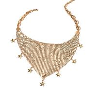 Limtula Halskette mit Pailletten Krawatte, Vintage Halsband, Abendparty Schmuck, Damen Scraves, Halstuch, Damen Accessoires, Damen Halsketten, modisch, trendiger Modeschmuck für Damen