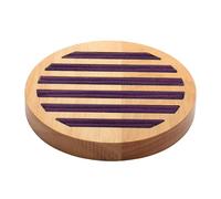 Limtula Handgefertigte runde Schmuckorganisatoren aus Holz, Purple, Purple.