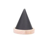Limtula Mit Samt überzogener kegelförmiger Schmuckständer aus Holz, geeignet für die Verbesserung der Fotografie von Ringen, Armbändern und Accessoires Armbandständer