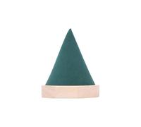 Limtula Mit Samt überzogener kegelförmiger Schmuckständer aus Holz, geeignet für die Verbesserung der Fotografie von Ringen, Armbändern und Accessoires Armbandständer