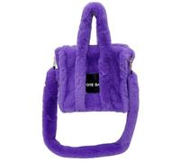Limtula Plüsch Top Handtasche, Damen Umhängetasche, Purple