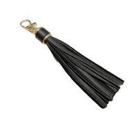 Limtula Robuster Schlüsselanhänger mit Quasten aus PU Leder, eleganter Schlüsselanhänger mit Quasten, robuster Taschenanhänger aus PU Leder, ideal für Taschen und Geldbörsen,