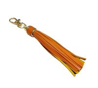 Limtula Robuster Schlüsselanhänger mit Quasten aus PU Leder, eleganter Schlüsselanhänger mit Quasten, robuster Taschenanhänger aus PU Leder, ideal für Taschen und Geldbörsen,