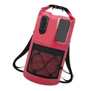 Limtula Surf Trip Dry Bag Rucksack mit PVC Roll Top | Netztasche und verstellbares Riemendesign für Badetage, Strandreisen, Tragen Freien, Kajakausflüge