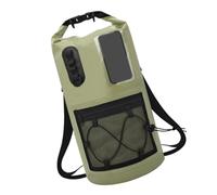 Limtula Surf Trip Dry Bag Rucksack mit PVC Roll Top | Netztasche und verstellbares Riemendesign für Badetage, Strandreisen, Tragen Freien, Kajakausflüge
