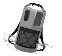 Limtula Surf Trip Dry Bag Rucksack mit PVC Roll Top | Netztasche und verstellbares Riemendesign für Badetage, Strandreisen, Tragen Freien, Kajakausflüge