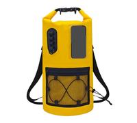 Limtula Surf Trip Dry Bag Rucksack mit PVC Roll Top | Netztasche und verstellbares Riemendesign für Badetage, Strandreisen, Tragen Freien, Kajakausflüge
