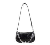 Limtula Trendige, verstellbare Umhängetasche, leichte PU Schultertasche mit Metallkettendetail, geräumige Organizer, lässiges Outfit, unverzichtbare lässige Umhängetasche