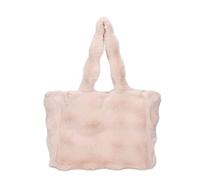 Limtula Unterarmtasche für Damen, weiche Plüsch Handtasche, B