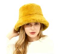 Lina & Lily Winter Pelzmütze Fischerhut Damen Herren aus Kunstfell