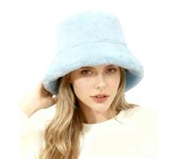 Lina & Lily Winter Pelzmütze Fischerhut Damen Herren aus Kunstfell