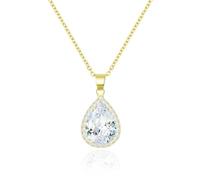 Linawe Diamant Anhänger Kette Halskette Damen, Goldkette Frauen Schmucksets, Kettenanhänger Damenkette Goldener Schmuck Jewelry, Charm Kette Gold Schmuck Damen Set Vergoldete