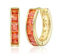 Linawe Kleine Creolen Gold, Ohrringe Schmuck Helix Piercings, Ohrhänger Jewerly Damen, Helix Ring Orange Damenohrringe, Hypoallergene Nickelfreie Conch Ring, Tropfen Ohringe