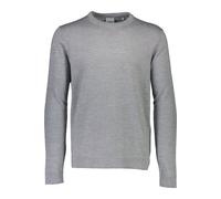 Strickpullover LINDBERGH "Lindbergh Strickpullover", Herren, Gr. XL, grau (grau mel), Obermaterial: 100% Schurwolle, Rundhals, Pullover (47209742-XL) grau mel