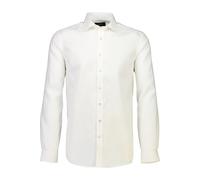 Lindbergh Black Modern Fit Hemd ecru, Einfarbig