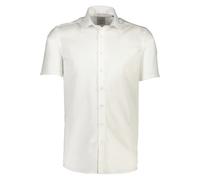 Lindbergh Black Modern Fit Hemd Kurzarm weiss