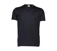 Lindbergh Lindbergh Black Slim Fit T-Shirt Rundhals schwarz, Einfarbig