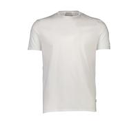 Lindbergh Black Slim Fit T-Shirt Rundhals weiss, Einfarbig