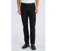 Lindbergh Black Tapered Fit Jeans schwarz, Einfarbig