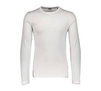 Lindbergh Lindbergh Blue Slim Fit T-Shirt Rundhals weiss, Einfarbig