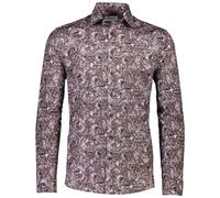 Lindbergh Relaxed Fit Hemd braun, Blumen