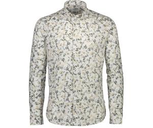 Lindbergh Business-Casual-Hemd im Slim Fit Beige XXL