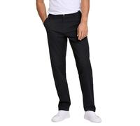Lindbergh Chino Hose Herren Stretch | Relaxed Fit mit Superflex für extra Elastizität | Elegante und Bequeme Hose Herren Bewegungsfreiheit | Schwarz | Größe M