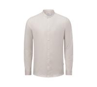 Lindbergh Freizeithemd Herren Slim Fit Baumwolle sand, XL