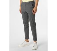 Lindbergh Stoffhose Slim Fit – verkürzter Schnitt, Mittelgrau – Größe S
