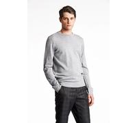 Lindbergh Slim Fit Pullover grau, Einfarbig