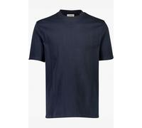 Lindbergh Oversize Fit T-Shirt Rundhals dunkelblau, Einfarbig