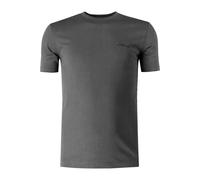 Lindbergh Oversize Fit T-Shirt Rundhals Mineral Grey, Einfarbig