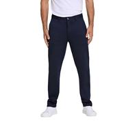 Lindbergh Performance Hosen Herren mit Superflex | Stoffhose Herren Business mit Stretch & hoher Bewegungsfreiheit | Männer Hosen mit Slimt Fit & Zipper | Navy | Größe L