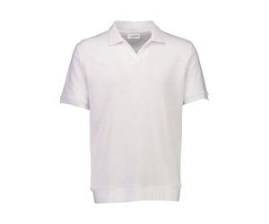 Lindbergh Regular Fit Poloshirt Kurzarm weiss