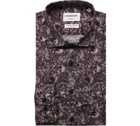 Lindbergh Relaxed Fit Hemd braun, Blumen