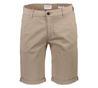 Chinoshorts LINDBERGH "Chino-Shorts Relaxed Fit", Herren, Gr. M, beige (sand), Obermaterial: 98% Baumwolle, 2% Elasthan, unifarben, relaxed fit, Hosen Chinoshorts (19002663-M) sand