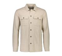 Lindbergh Relaxed Fit Leinenhemd beige, Einfarbig