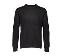 Lindbergh Relaxed Fit Pullover schwarz, Einfarbig