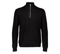 Lindbergh Relaxed Fit Troyer schwarz, Einfarbig