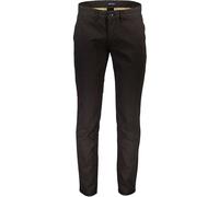 Chinos LINDBERGH "Lindbergh Chino", Herren, Gr. 31, Länge 34, schwarz, Obermaterial: 57% Baumwolle, 39% Polyester, 4% Elasthan, slim fit, Hosen (43905217-31) schwarz