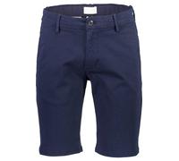 Chinoshorts LINDBERGH "Chino-Shorts Slim Fit", Herren, Gr. L, blau (dk blau), Obermaterial: 98% Baumwolle, 2% Elasthan, unifarben, slim fit, Hosen Chinoshorts (97877642-L) dk blau