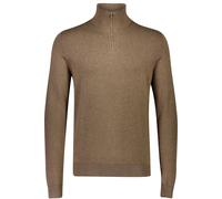 Lindbergh Slim Fit Pullover Dark Sand, Einfarbig