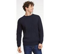 Lindbergh Relaxed Fit Pullover navy, Zopfmuster