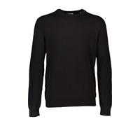 Lindbergh Slim Fit Pullover schwarz, Einfarbig