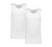 Lindbergh Slim Fit Tank Top weiss, Einfarbig
