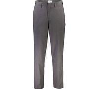 Lindbergh White Regular Fit Hose grau, Einfarbig