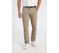 Chinos LINDBERGH "Chino Slim Fit", Herren, Gr. 31, Länge 32, beige (dk sand), Obermaterial: 98% Baumwolle, 2% Elasthan, slim fit, Hosen (87923842-31) dk sand